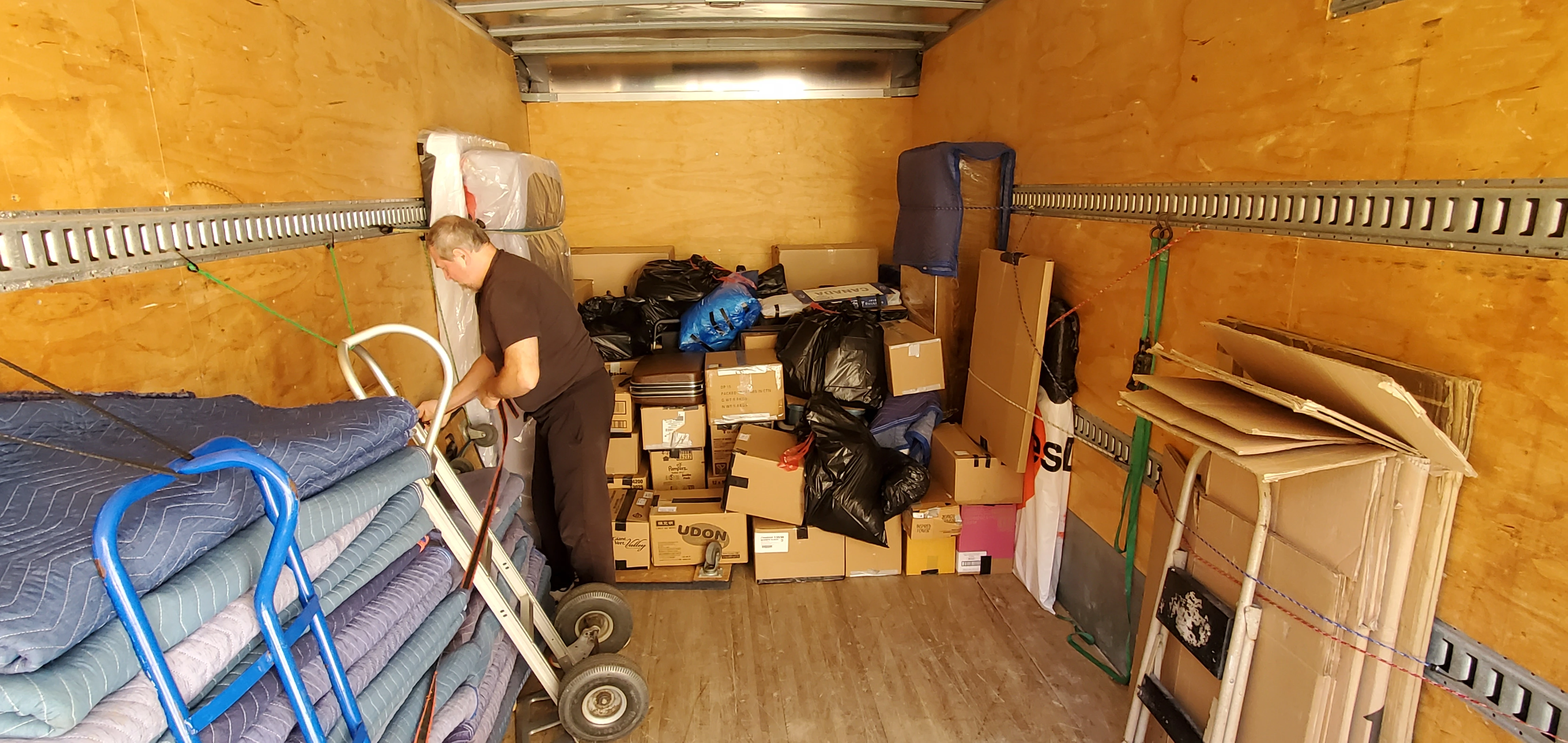 ChuckChuck Movers equipment and supplies